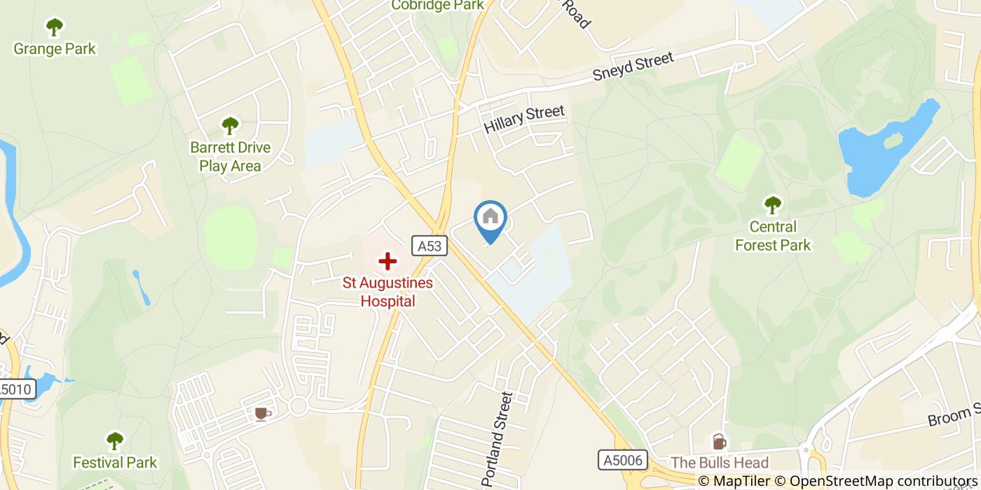 2 Bed Terraced House, Arthur Brocklehurst Way, ST1