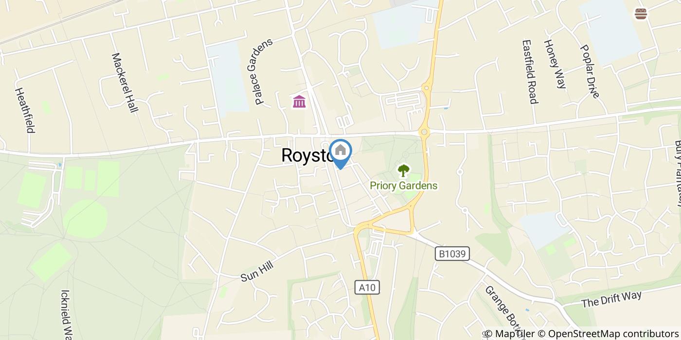 1 Bed Flat, St. James House, SG8