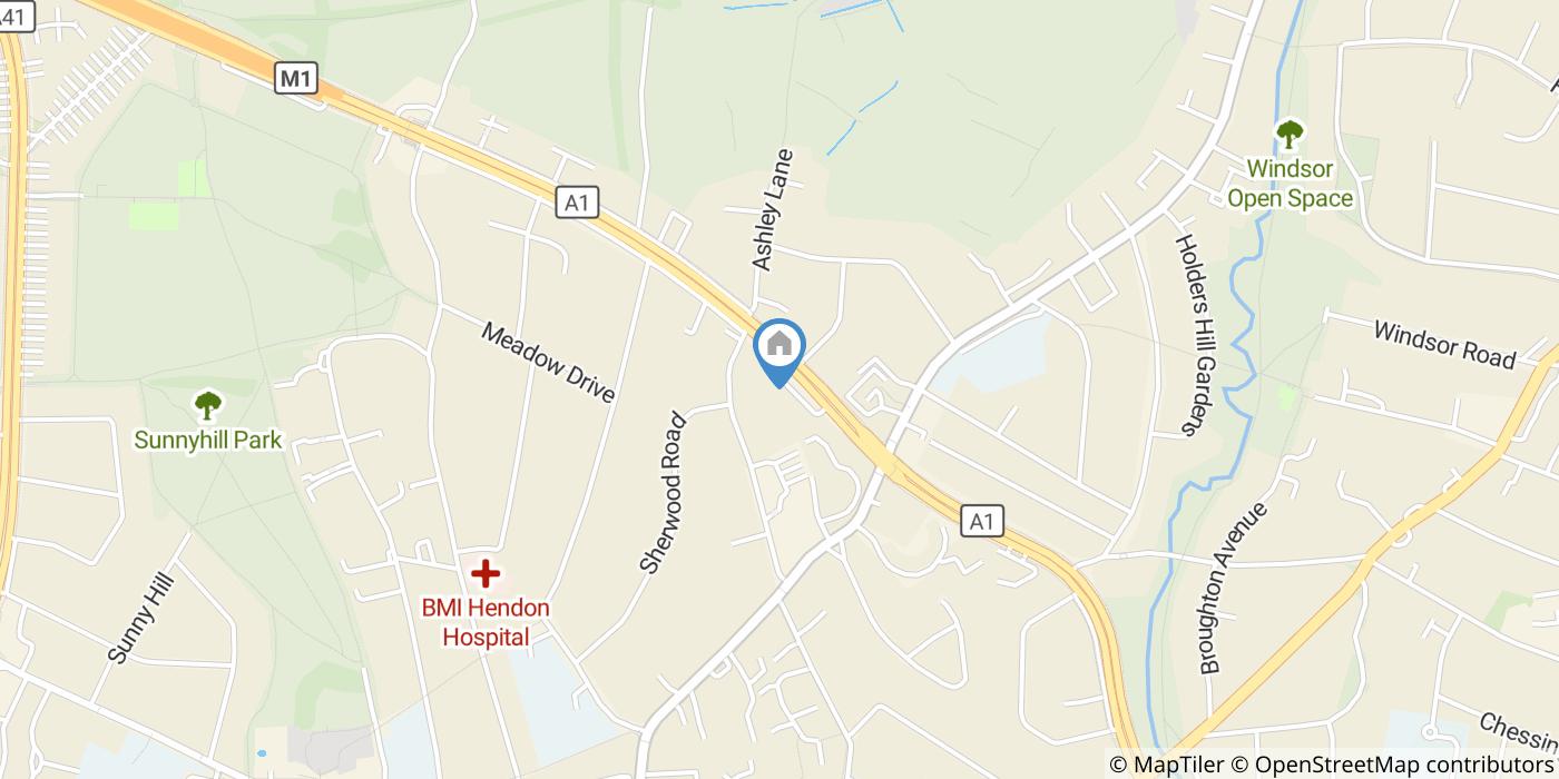 Room in a Shared House, Garrick Drive, NW4