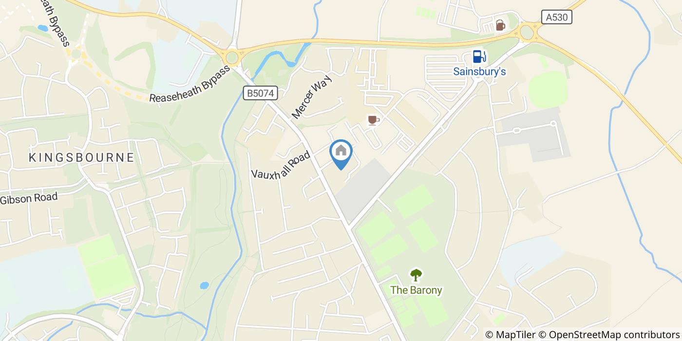 2 Bed Flat, Barony Court, CW5