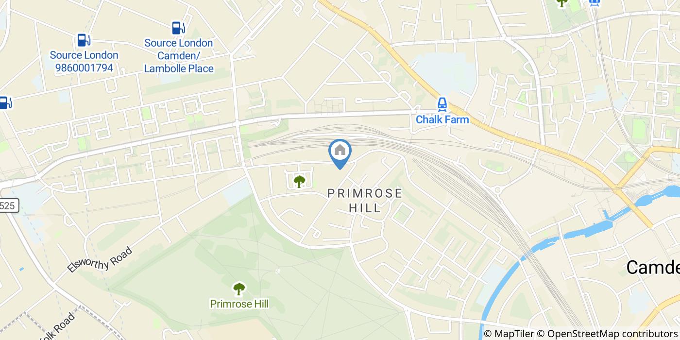 1 Bed Flat, King Henrys Road, NW3