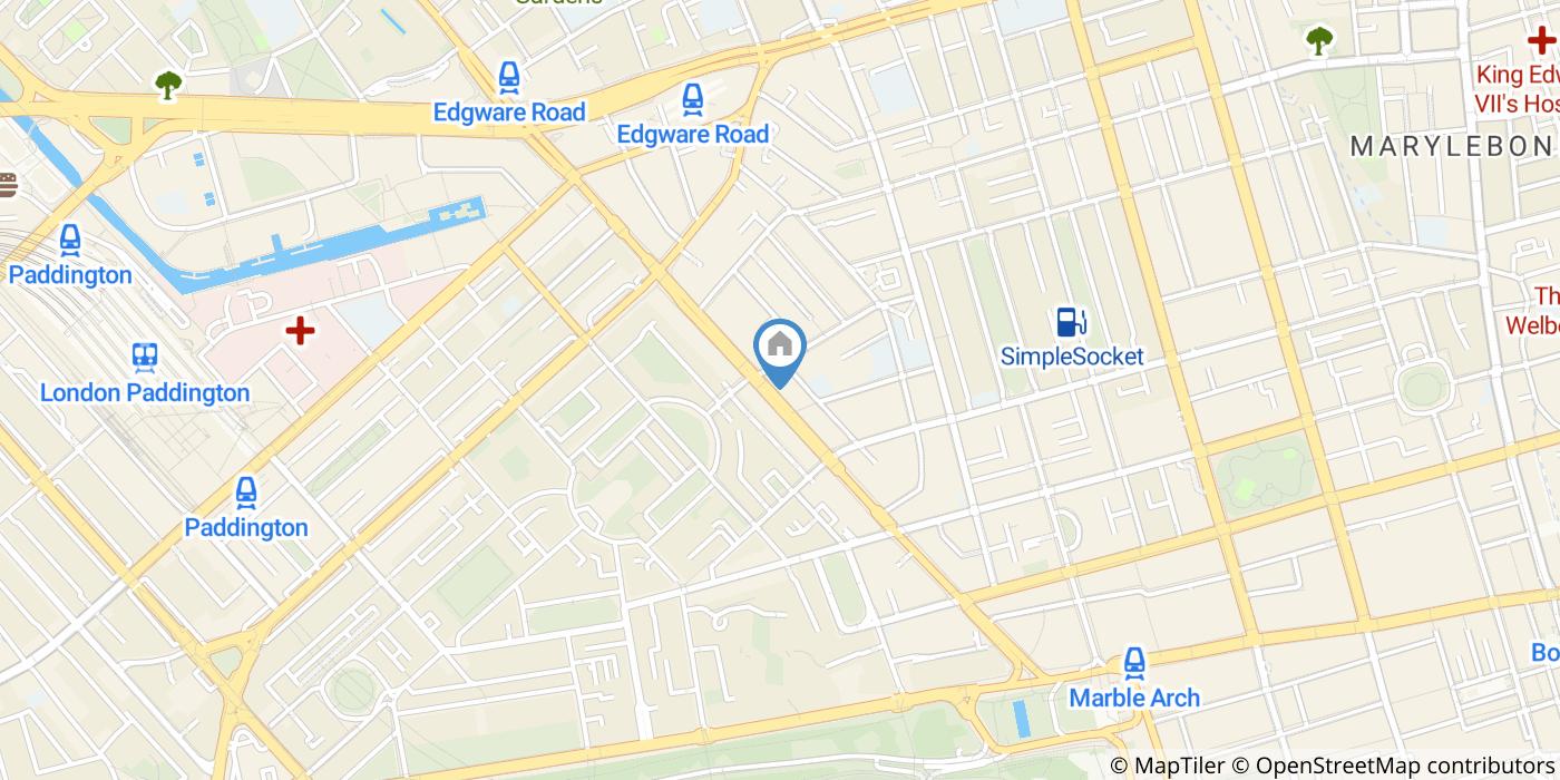 1 Bed Flat, Forset Court, W2