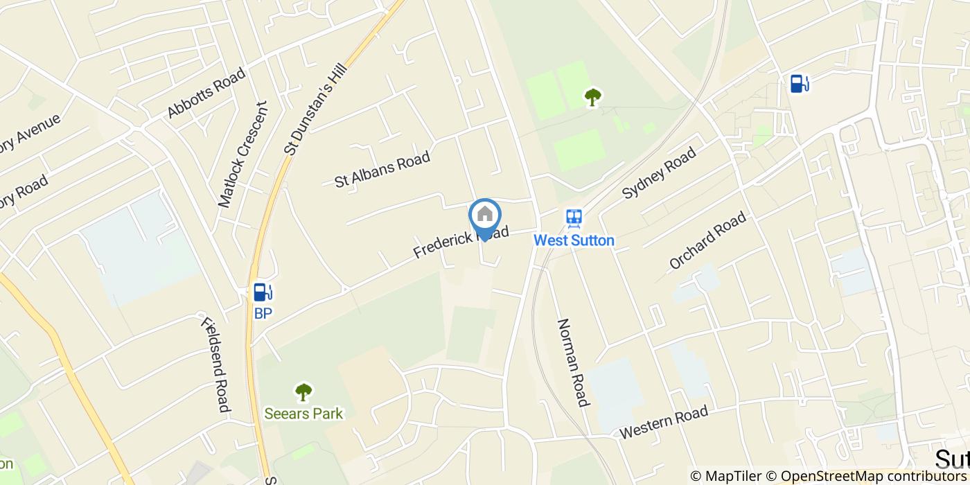 5 Bed Semi-Detached House, Frederick Road, SM1