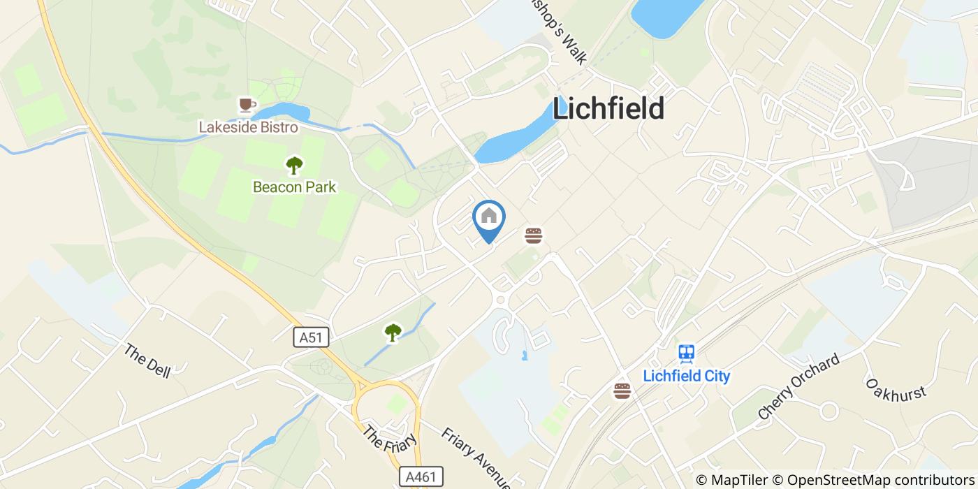 1 Bed Flat, Sandford Street, WS13