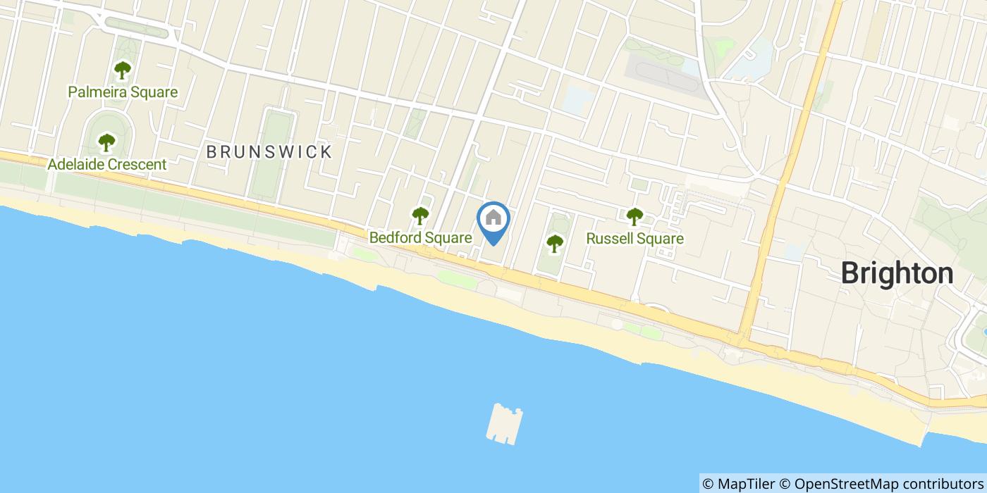 2 Bed Flat, Kings Road- Bills Included -Sea View, BN1