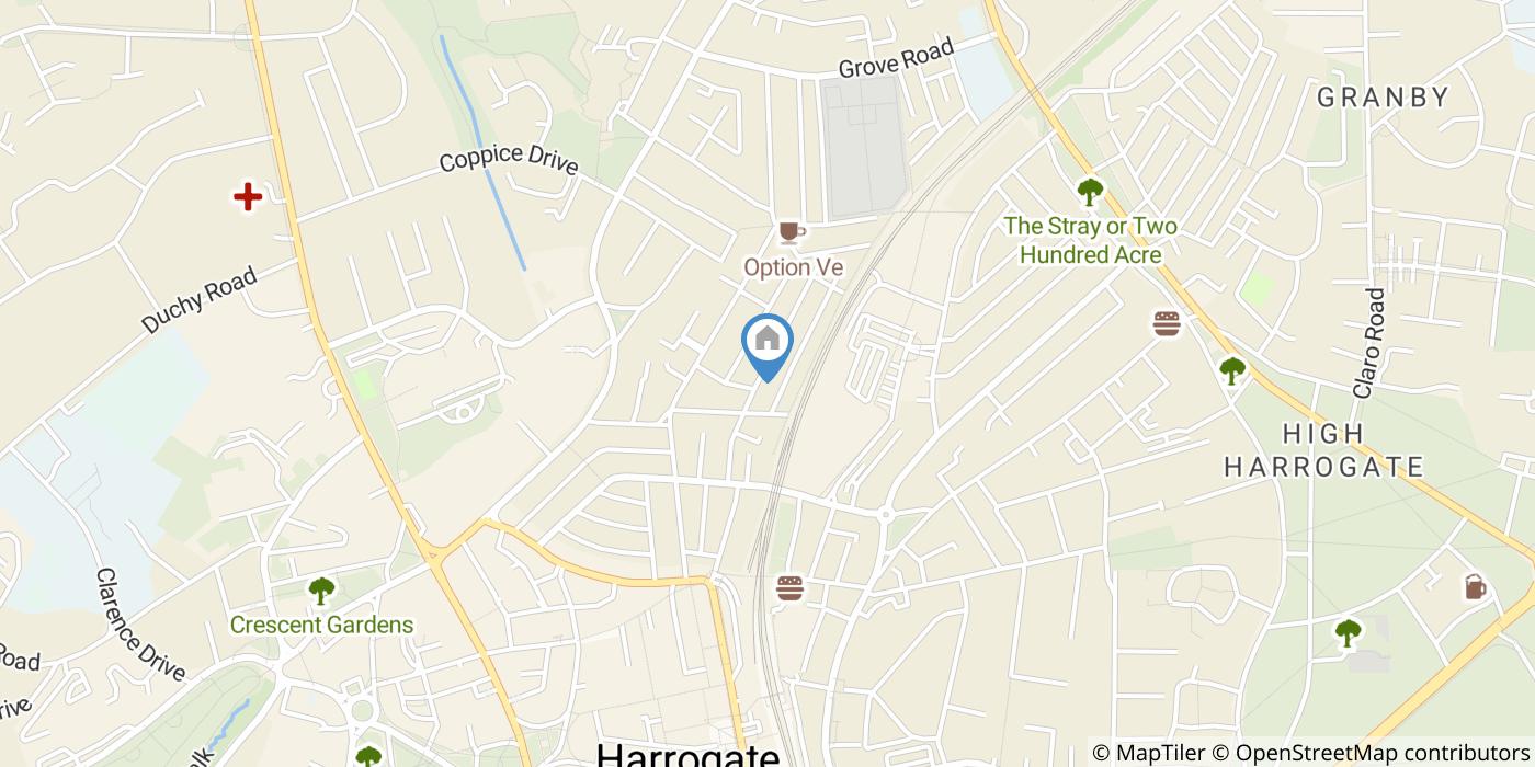 1 Bed Flat, Mayfield Grove, HG1