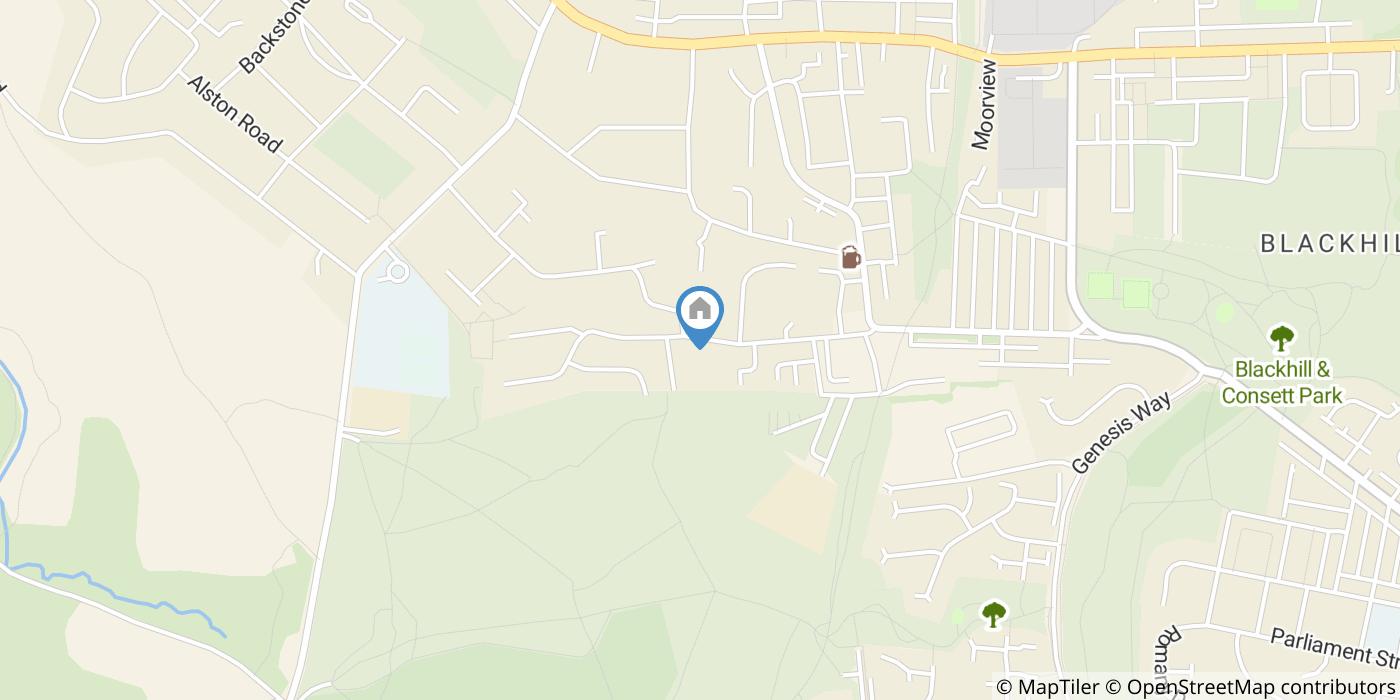 3 Bed Terraced House, Felltop, DH8