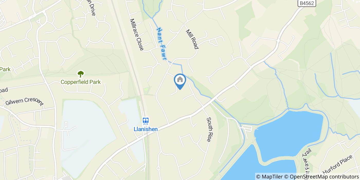 1 Bed Flat, Mill Cl, CF14