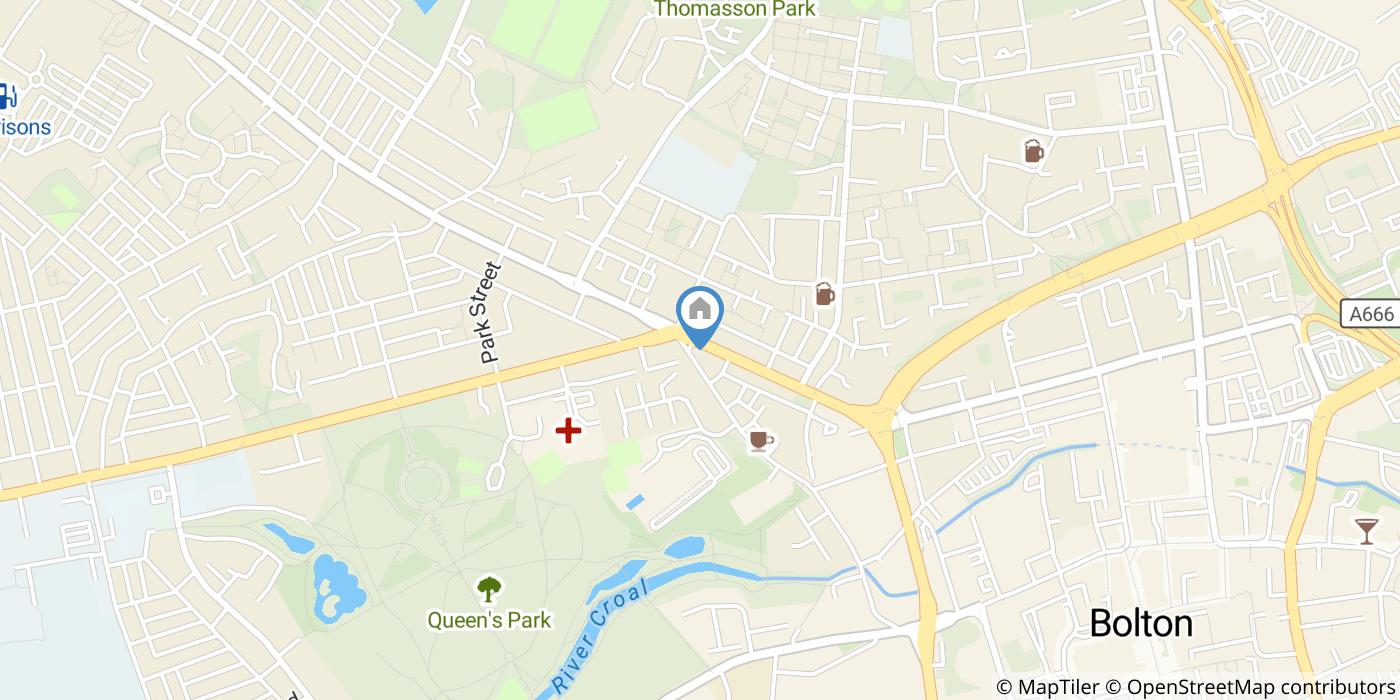 1 Bed Flat, St. Georges Road, BL1