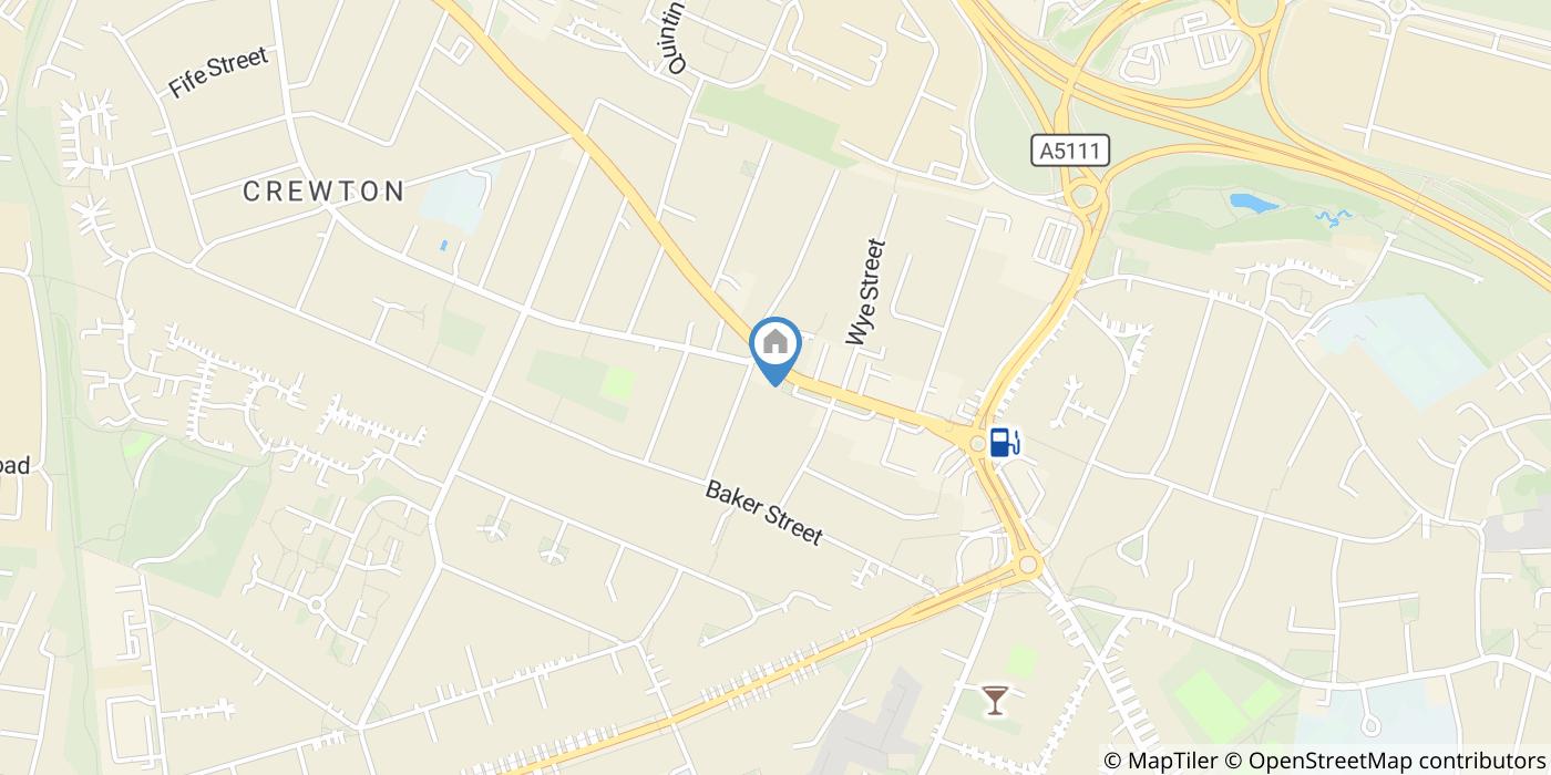 2 Bed Flat, St Peters Court, DE24