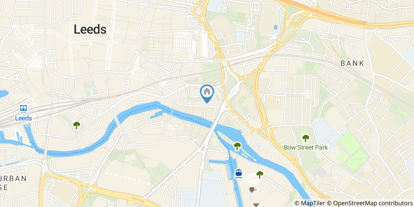 1 Bed Flat, Chantrell Court, LS2