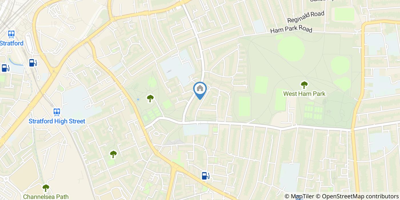 2 Bed Flat, Evesham Road, E15