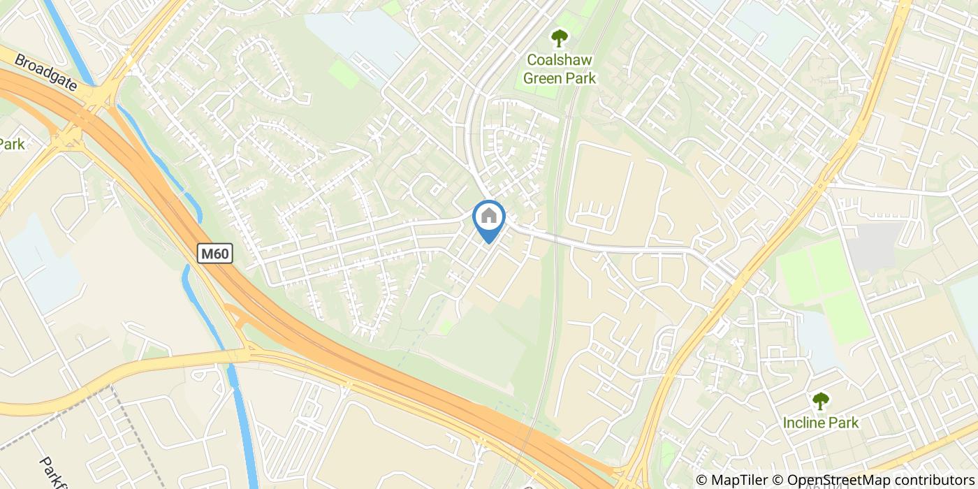 2 Bed Terraced House, Granby Street, OL9