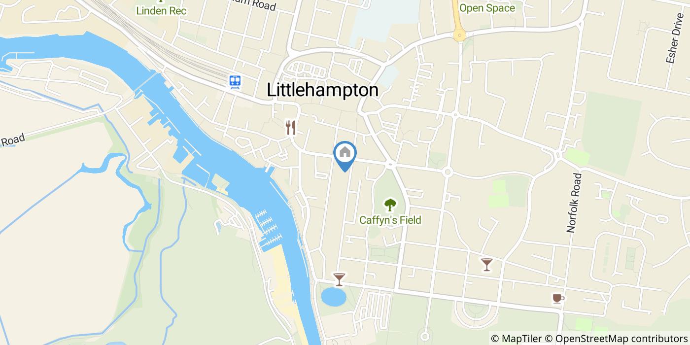 1 Bed Flat, Bayford Road, BN17