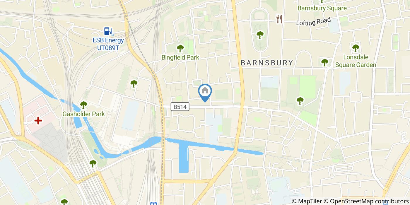 1 Bed Flat, Kings Quarter Apartments, N1