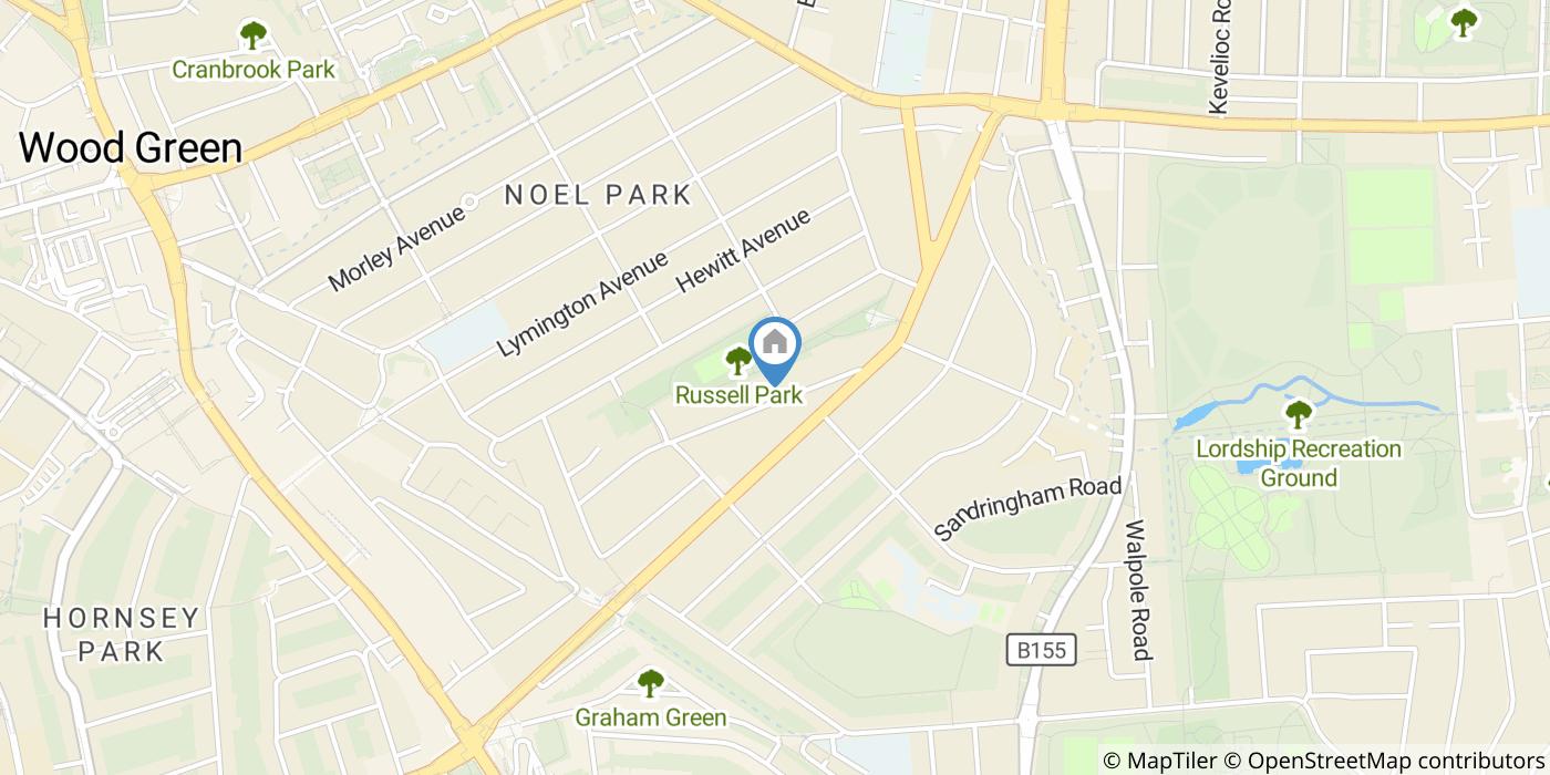 Room in a Shared House, Willingdon Road, N22
