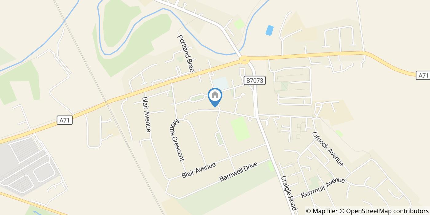 2 Bed Flat, Roxburgh Road, KA1