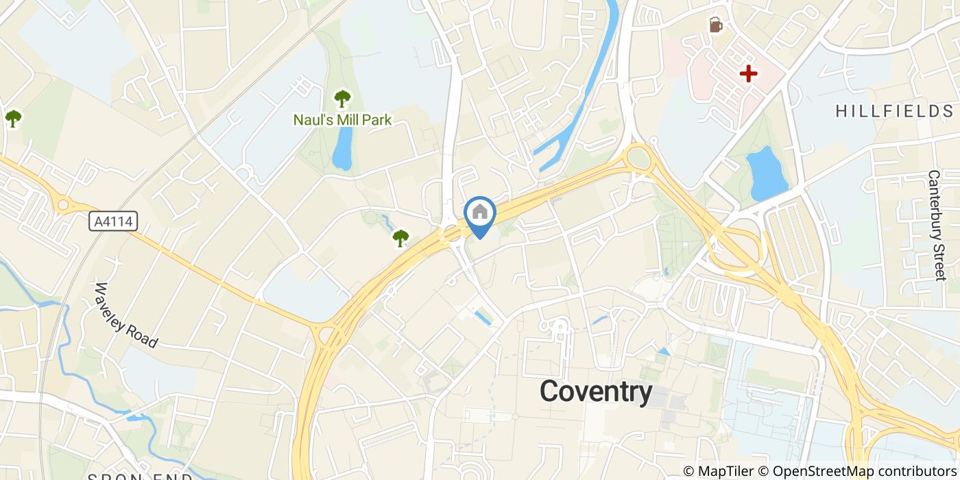Studio Flat, Lamb Street, CV1