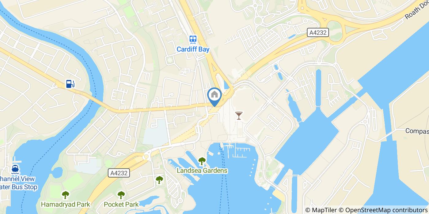 1 Bed Flat, Quayside, CF10