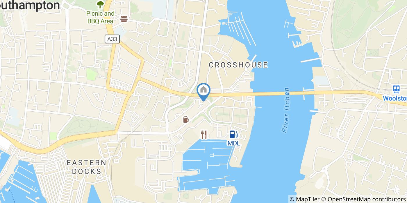 Studio Flat, Bridge Terrace, SO14