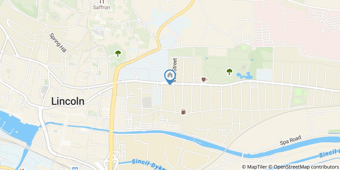 1 Bed Flat, Monks Road, LN2