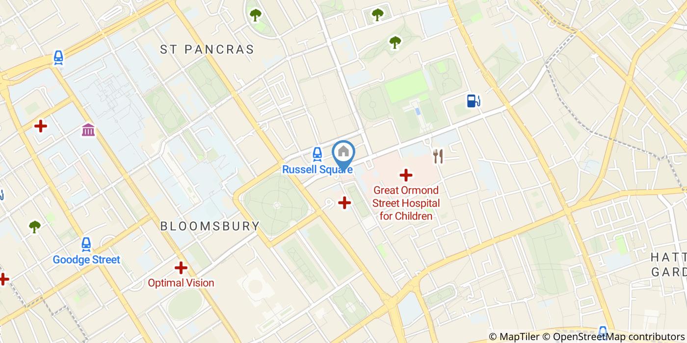 2 Bed Flat, Guilford Court, WC1N