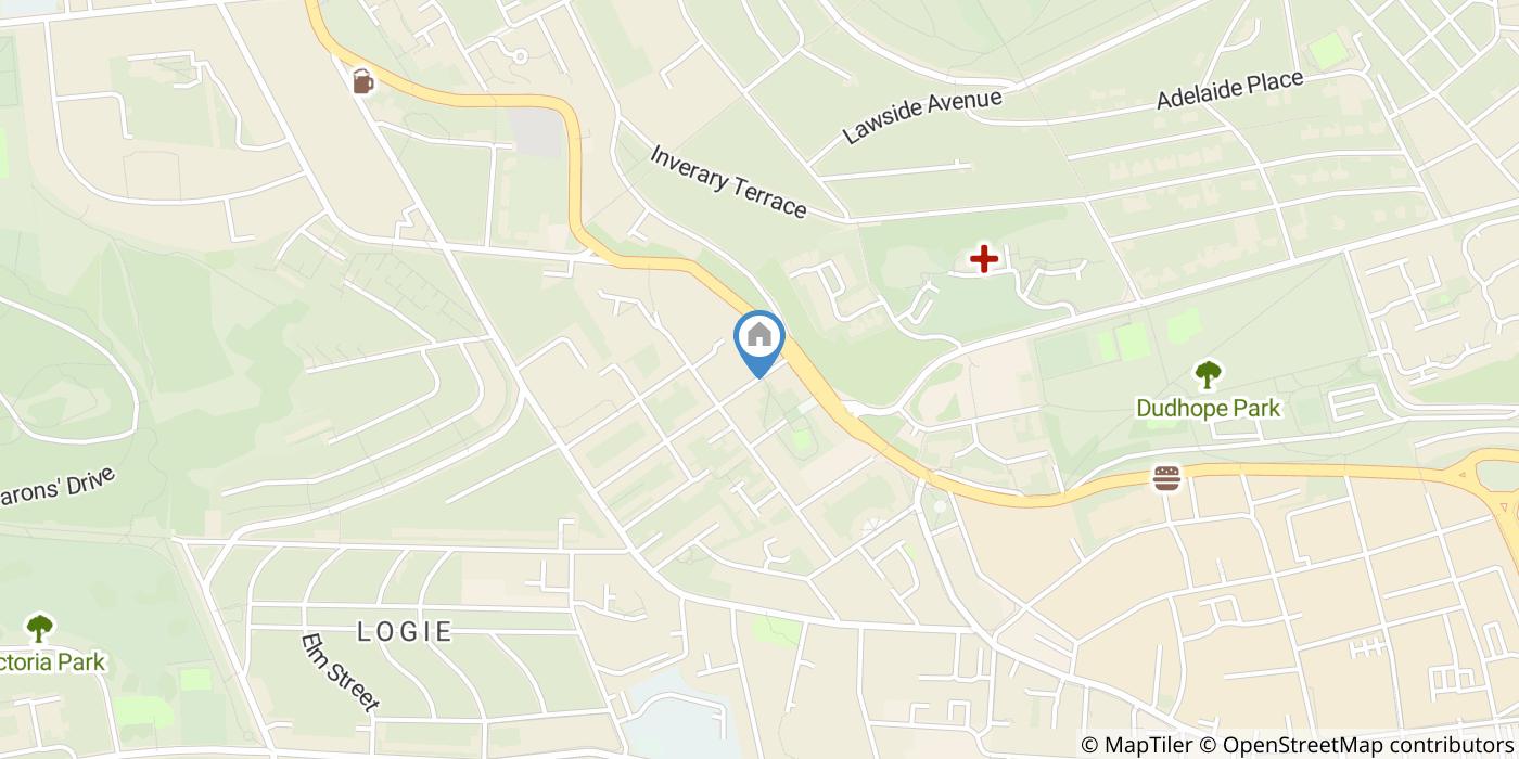 1 Bed Flat, Cleghorn Street, DD2