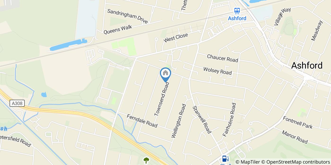 3 Bed Detached House, Townsend Road, TW15