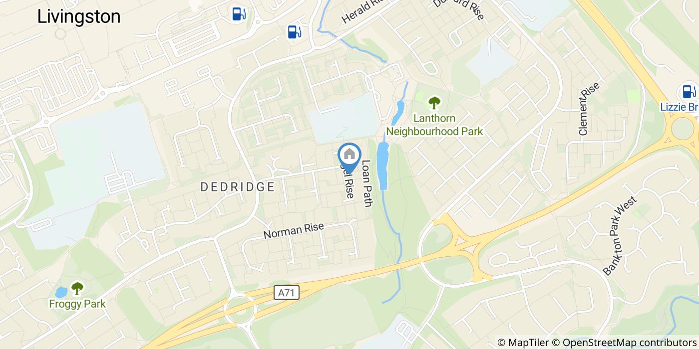 4 Bed Semi-Detached House, Nigel Rise, EH54