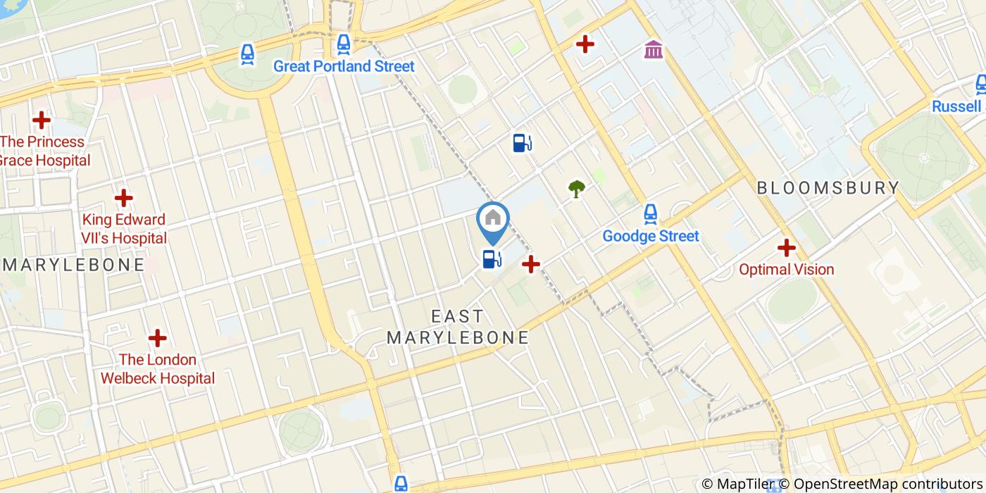 Room in a Shared House, Foley Street, W1W