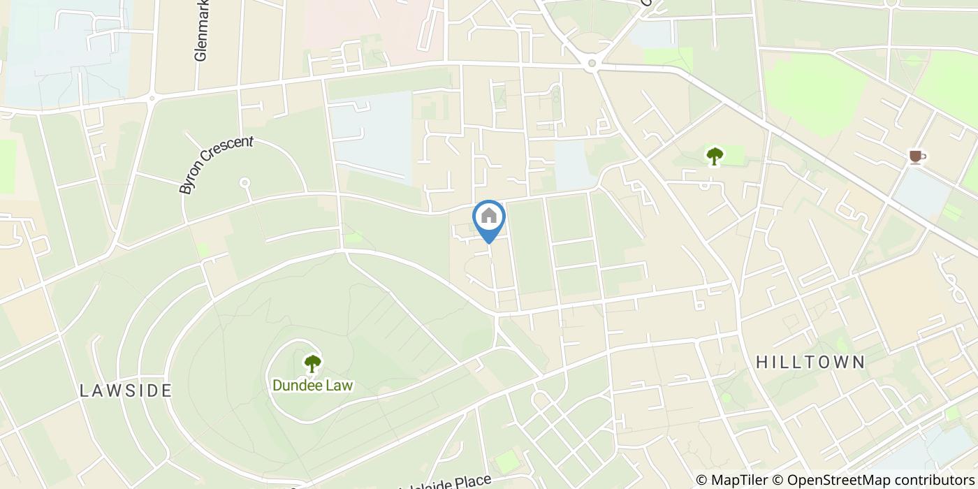 2 Bed Flat, Keats Place, DD3