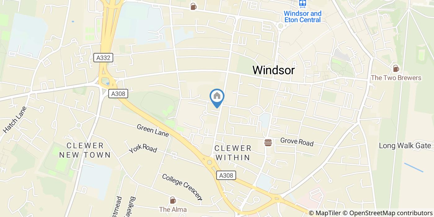 1 Bed Flat, Camperdown House, SL4