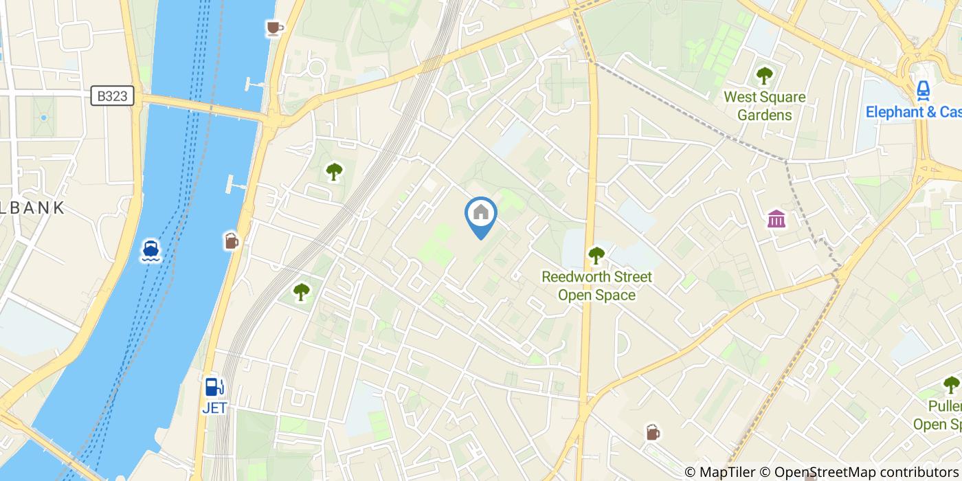 2 Bed Flat, Cabanel Place, SE11