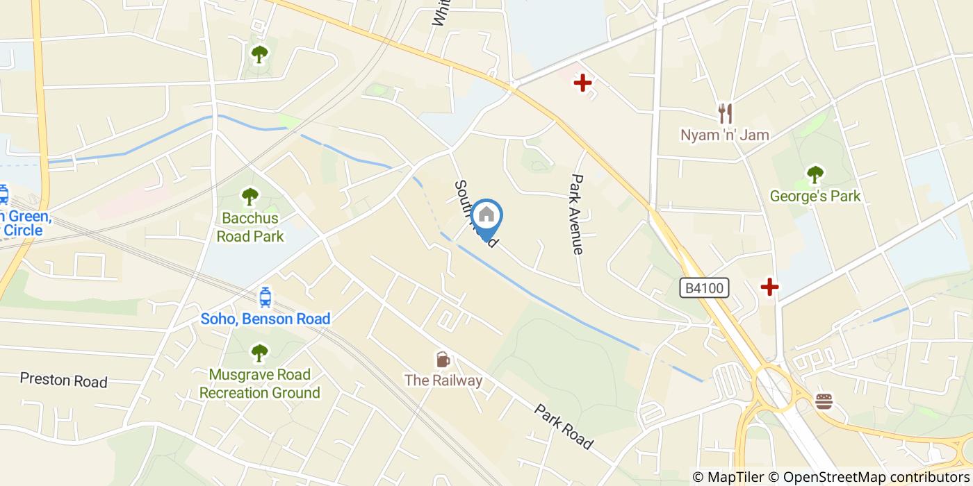 Room in a Shared House, South Road, B18