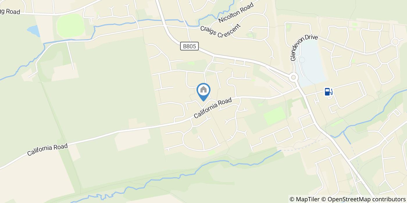 3 Bed Semi-Detached House, California Road, FK2