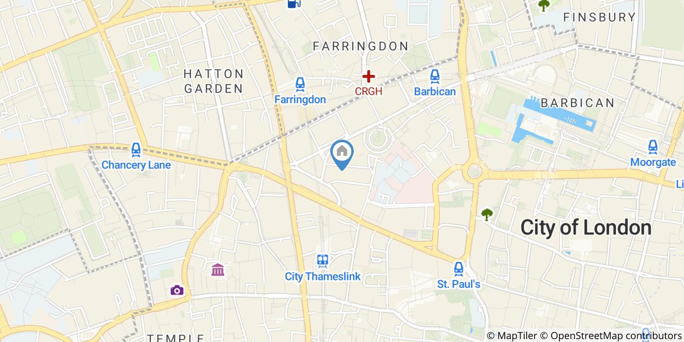 Studio Flat, Hosier Lane, EC1A