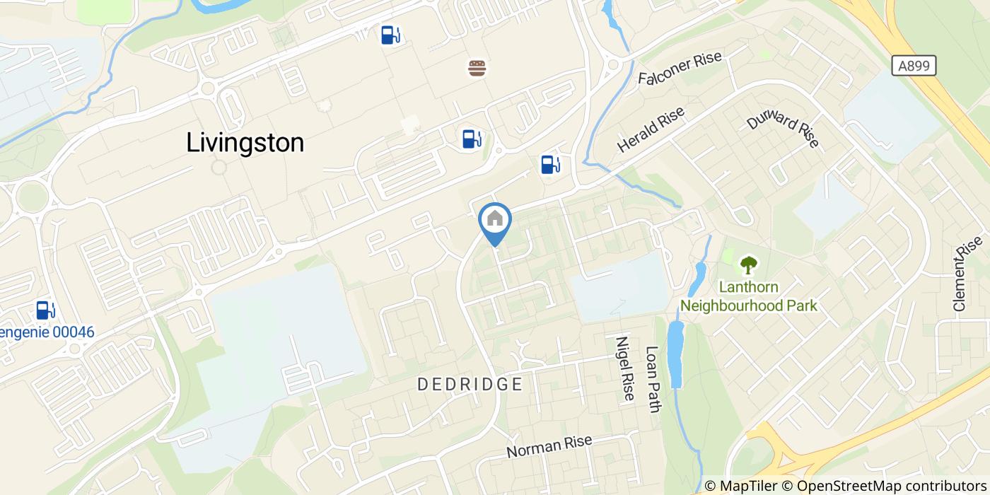 3 Bed Semi-Detached House, Mowbray Rise, EH54