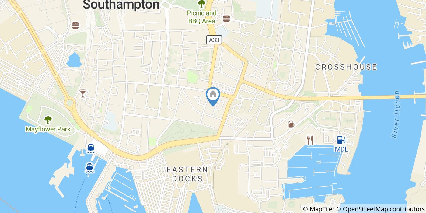 Southampton - 1 Bed Flat, Collier Court, SO14 - To Rent Now for £985.00 p/m