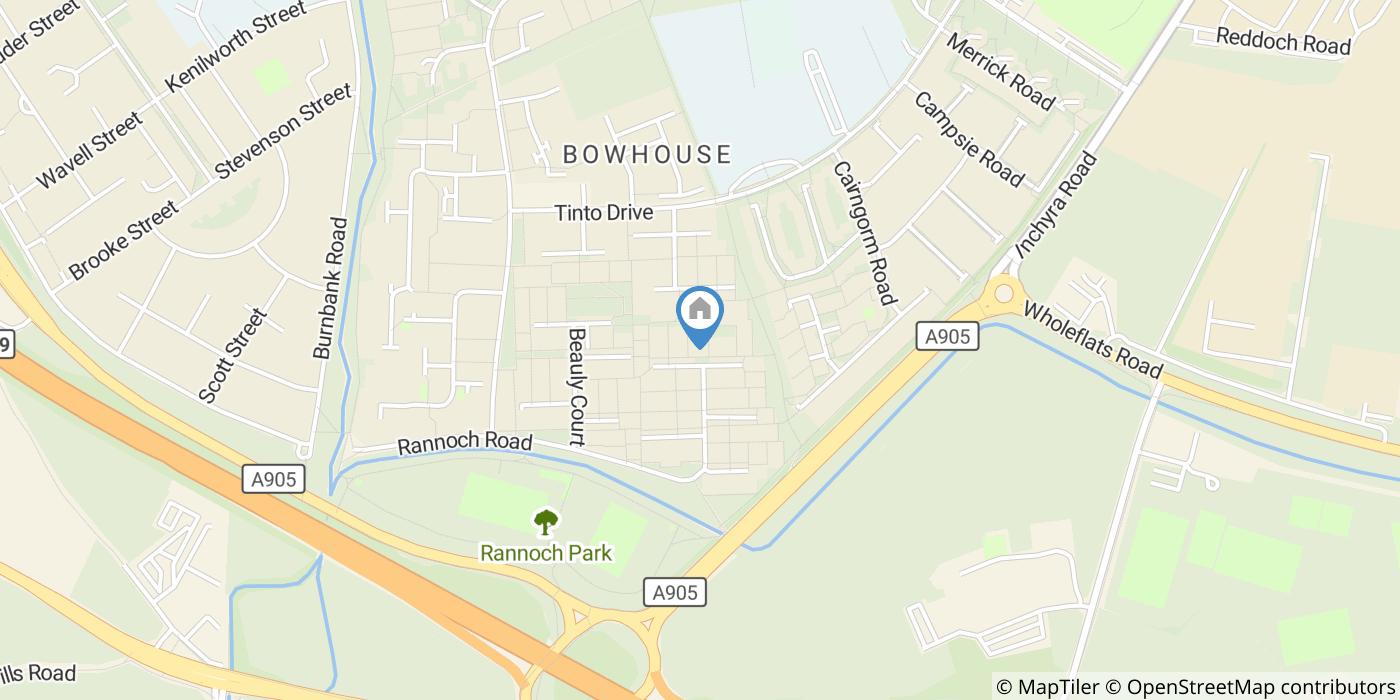 3 Bed Semi-Detached House, Tummel Place, FK3