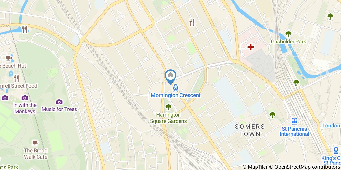 1 Bed Flat, Eversholt Street, NW1