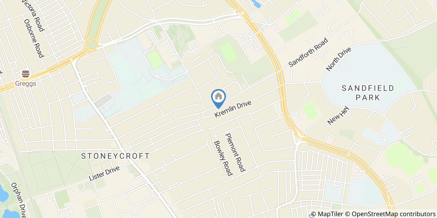 2 Bed Flat, Kremlin Drive, L13