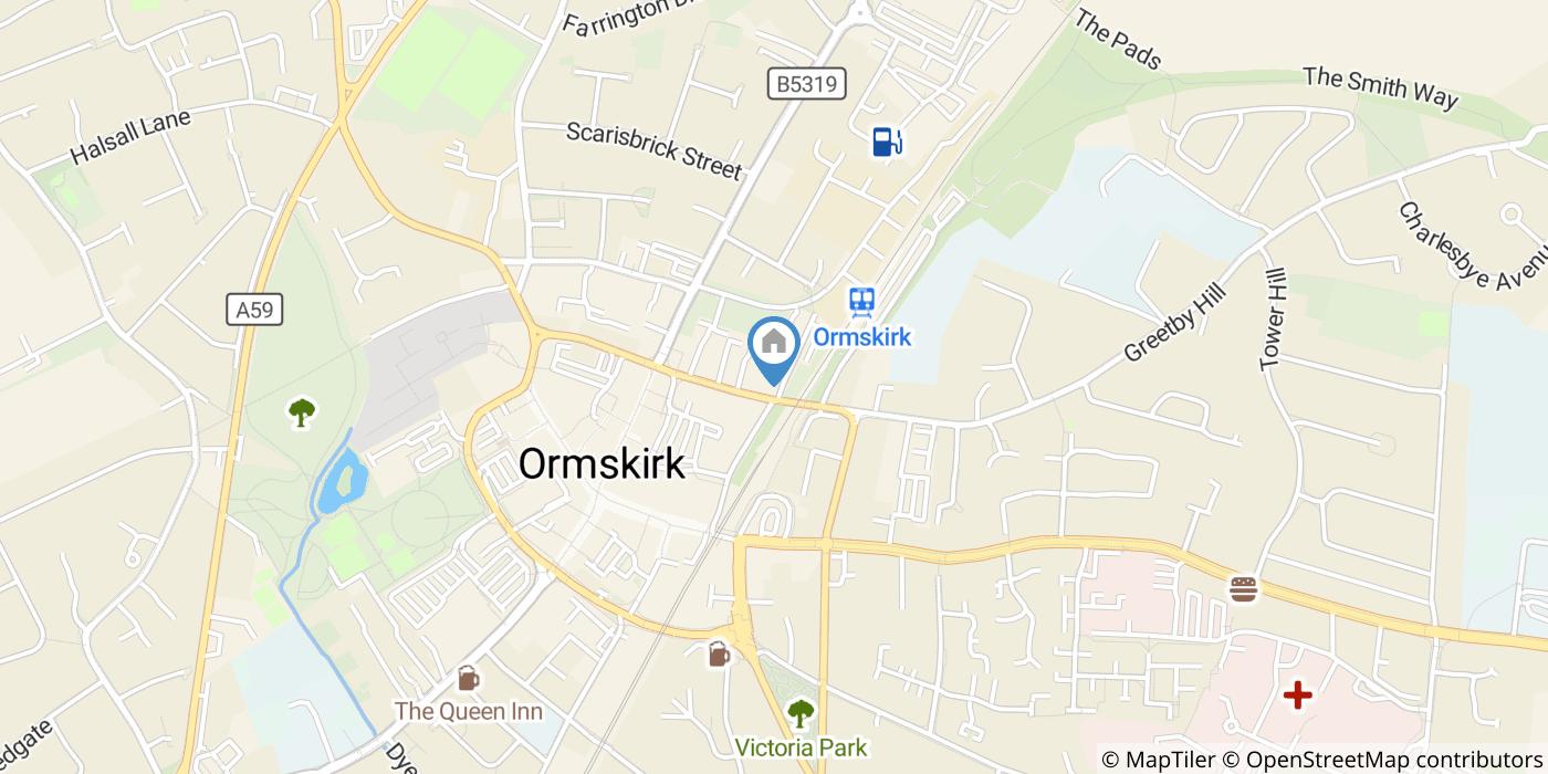 1 Bed Terraced House, Railway Approach, L39