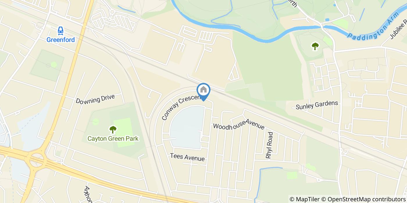 Studio Flat, Conway Crescent, UB6