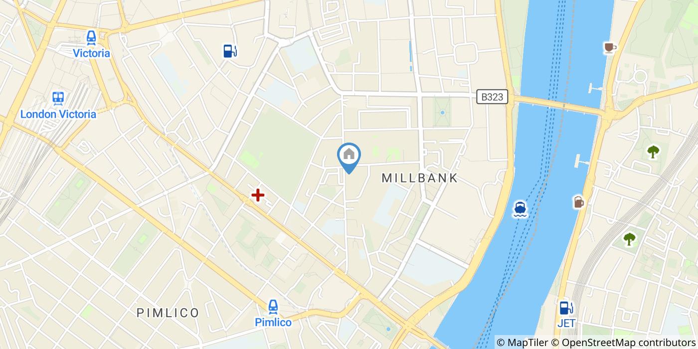 Room in a Shared Flat, Lewcos House, SW1P