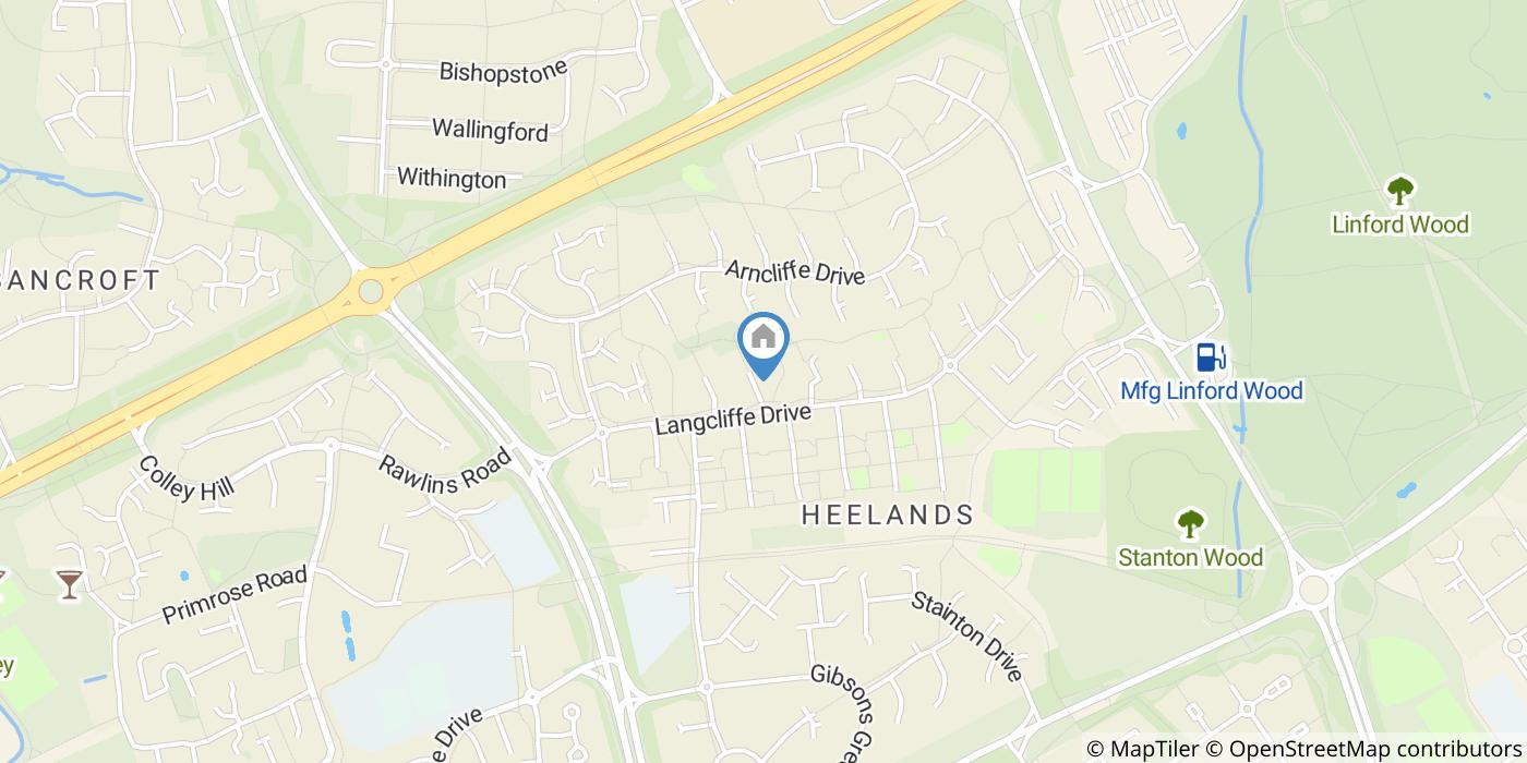 Room in a Shared House, Langcliffe Drive, MK13