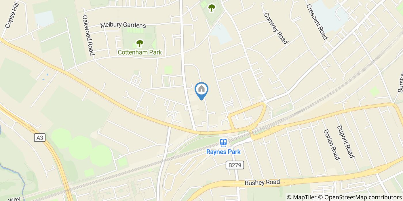 1 Bed Flat, Amity Grove, SW20