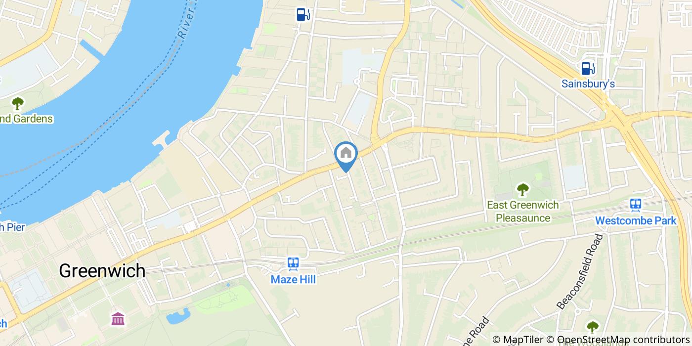 2 Bed Flat, Tyler St, SE10