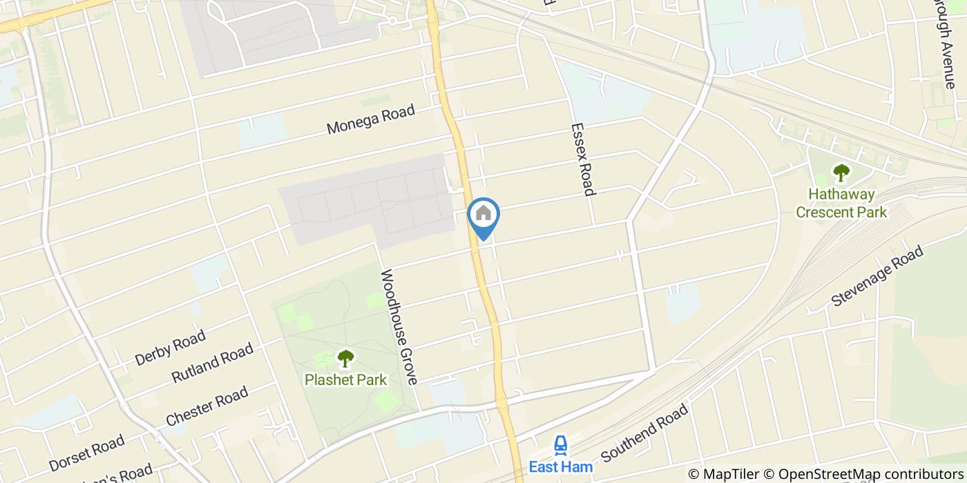 Studio Flat, High Street North, E12