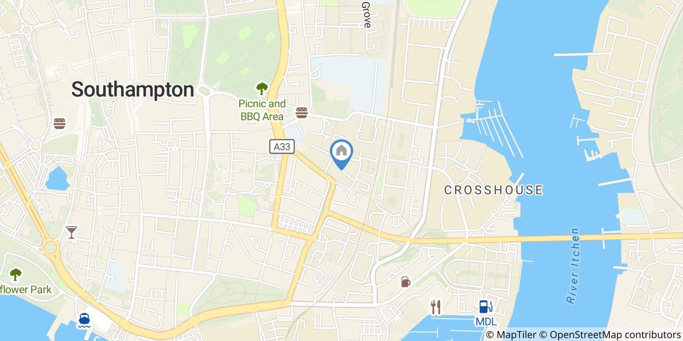 2 Bed Flat, White Star Place, SO14