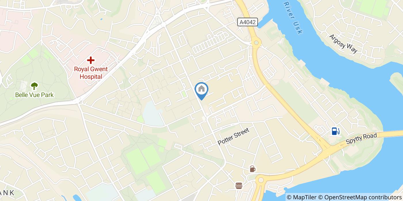 1 Bed Flat, Commercial Road, NP20